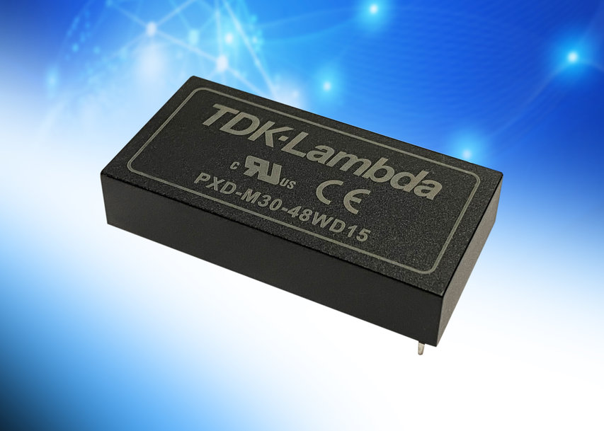 30W medical and industrial DC-DC converters have 5kVac reinforced isolation and wide 4:1 input ranges